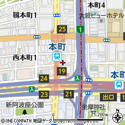 ホクショー株式会社　大阪支店周辺の地図