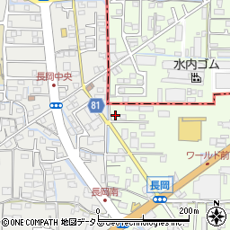 岡山県岡山市中区下444-27周辺の地図