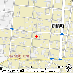 静岡県浜松市中央区新橋町619周辺の地図