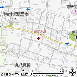 静岡県浜松市中央区小沢渡町1425周辺の地図