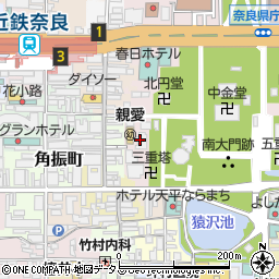日本聖公会奈良基督教会周辺の地図