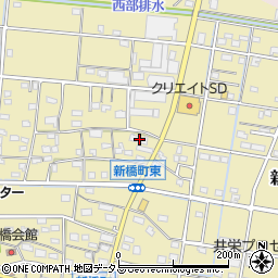 静岡県浜松市中央区新橋町998周辺の地図