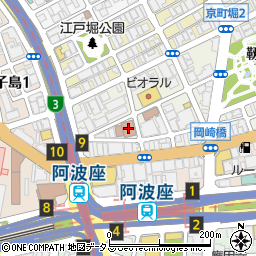 大阪中華北幇公所大厦周辺の地図