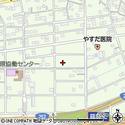 静岡県浜松市中央区篠原町20637周辺の地図