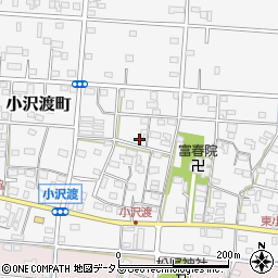 静岡県浜松市中央区小沢渡町512周辺の地図