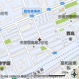 酉島マンション周辺の地図