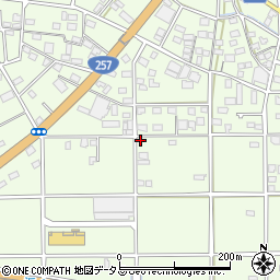 静岡県浜松市中央区篠原町22100周辺の地図
