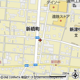 静岡県浜松市中央区新橋町636周辺の地図