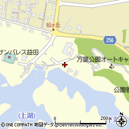 島根県益田市高津町2408周辺の地図