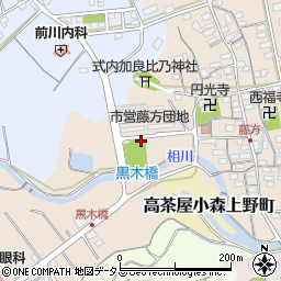 藤方公園トイレ周辺の地図