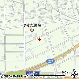 静岡県浜松市中央区篠原町20867周辺の地図