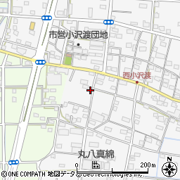静岡県浜松市中央区小沢渡町1412周辺の地図
