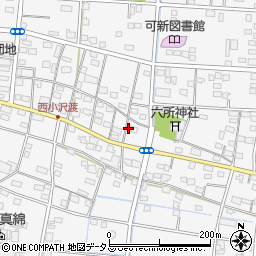 静岡県浜松市中央区小沢渡町1033周辺の地図