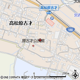 岡山県岡山市北区高松原古才459周辺の地図