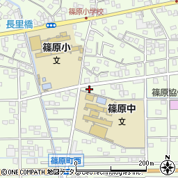 静岡県浜松市中央区篠原町20175周辺の地図