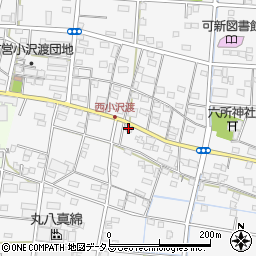 静岡県浜松市中央区小沢渡町1430周辺の地図