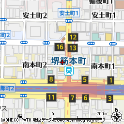 セントピア堺筋本町ビル周辺の地図
