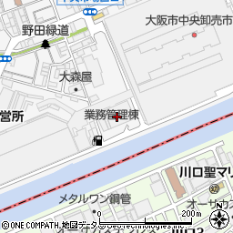 福島警察署中央市場前交番周辺の地図
