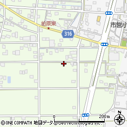 静岡県浜松市中央区篠原町22567周辺の地図