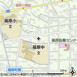 静岡県浜松市中央区篠原町20209周辺の地図