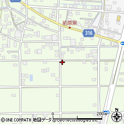 静岡県浜松市中央区篠原町22559周辺の地図