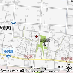 静岡県浜松市中央区小沢渡町494周辺の地図