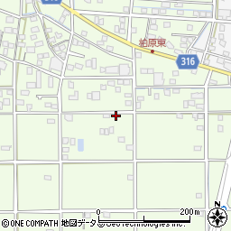 静岡県浜松市中央区篠原町22445周辺の地図