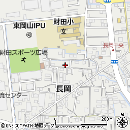 岡山県岡山市中区長岡227-5周辺の地図