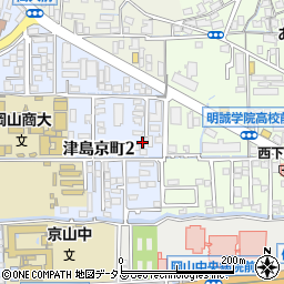 津島グリーンハウス周辺の地図