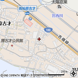 岡山県岡山市北区高松原古才605周辺の地図