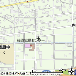 静岡県浜松市中央区篠原町20522周辺の地図