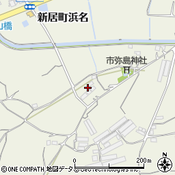 静岡県湖西市新居町浜名3344周辺の地図