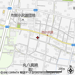 静岡県浜松市中央区小沢渡町1419周辺の地図