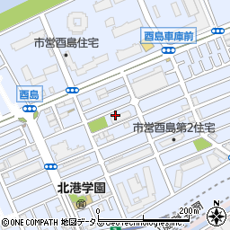 鳳工業株式会社　大阪導管事業所周辺の地図