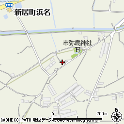 静岡県湖西市新居町浜名3647周辺の地図