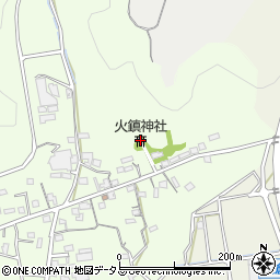 火鎮神社周辺の地図