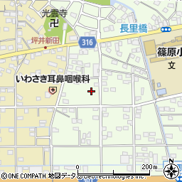 静岡県浜松市中央区篠原町20021周辺の地図