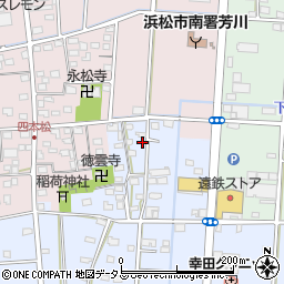 静岡県浜松市中央区下江町382周辺の地図