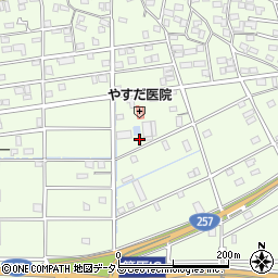 静岡県浜松市中央区篠原町20880周辺の地図