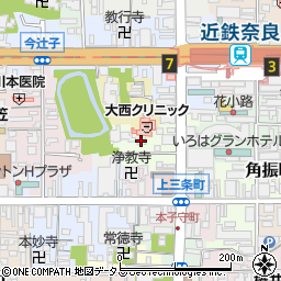奈良県奈良市林小路町38周辺の地図