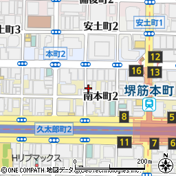 麺屋 九兵衛周辺の地図