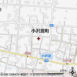 静岡県浜松市中央区小沢渡町532周辺の地図