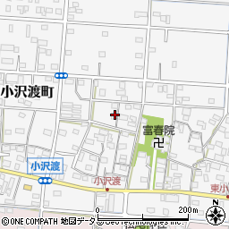 静岡県浜松市中央区小沢渡町510周辺の地図