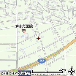 静岡県浜松市中央区篠原町20864周辺の地図