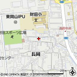 岡山県岡山市中区長岡227-2周辺の地図