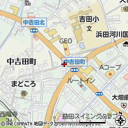 中国新聞社益田支局周辺の地図