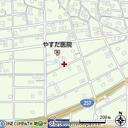 静岡県浜松市中央区篠原町20883周辺の地図