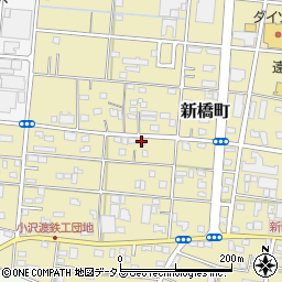 静岡県浜松市中央区新橋町621周辺の地図