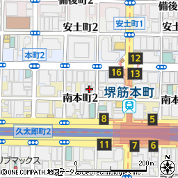 株式会社新日本リプラス　大阪支店周辺の地図