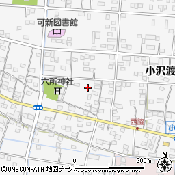 静岡県浜松市中央区小沢渡町997周辺の地図